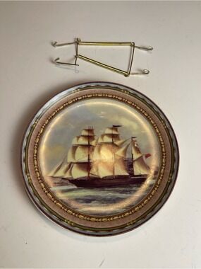 Formalities by Baum Bros Geelong Clipper Ship Collector Plate with Hanger